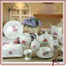 2013 new style ceramic tableware with dot design